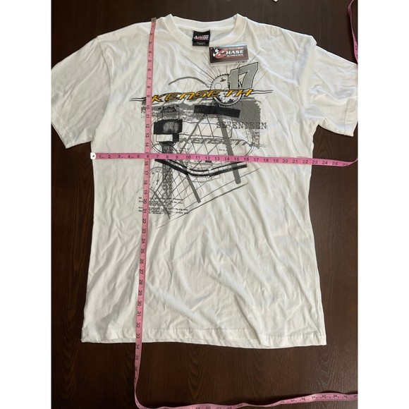 Matt  Kenneth #17 Men's XL Crown Royal Roush Fenway Racing T-shirt - Picture 5 of 5